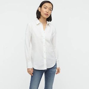 JCrew Factory White Button Up